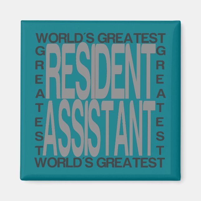 Imán Gran asistente residente del mundo (Frente)