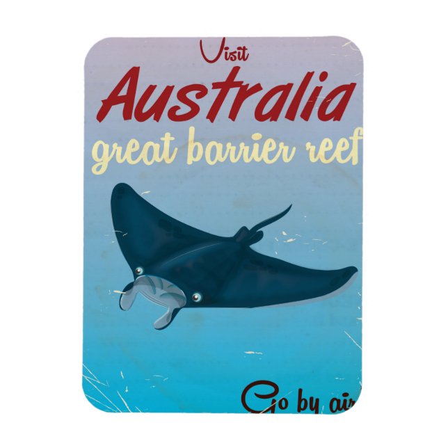 Imán Gran barrera de coral de Australia (Vertical)