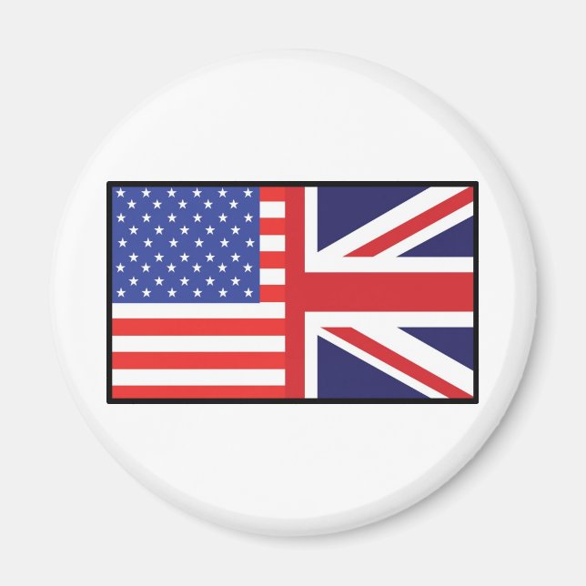 Imán Gran Bretaña de Estados Unidos (Frente)