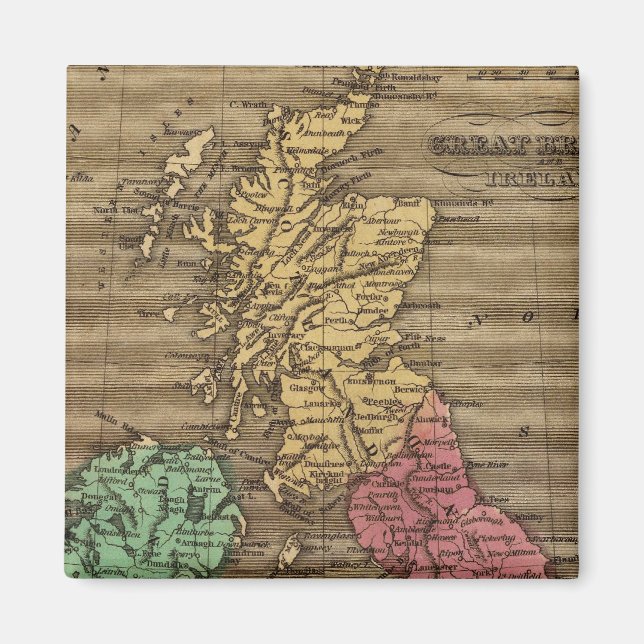 Imán Gran Bretaña, Irlanda 2 (Frente)