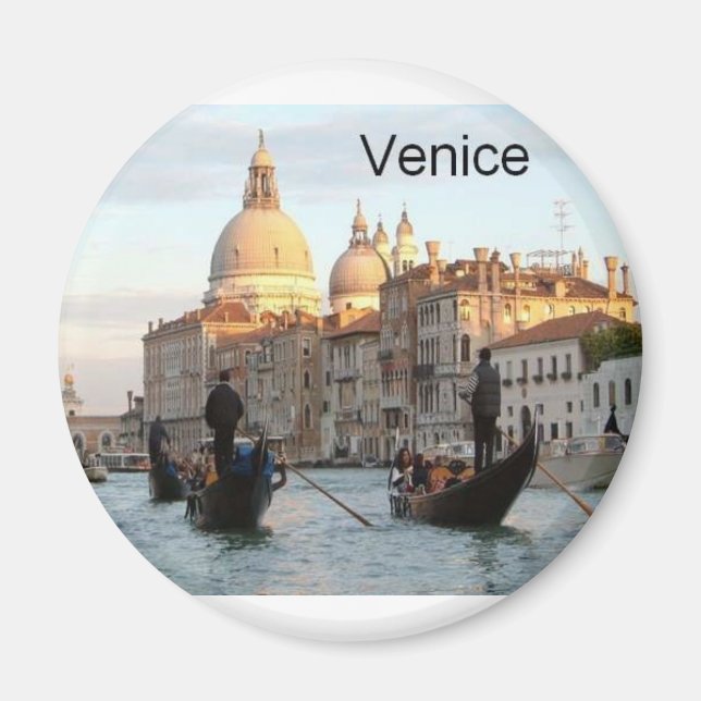 Imán Gran Canal de Venecia de Italia (St.K. (Frente)