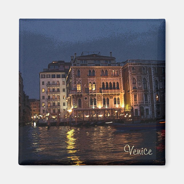 Imán Gran Canal en Venecia (Frente)
