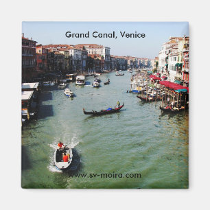 Imán Gran Canal, Venecia del puente de Rialto