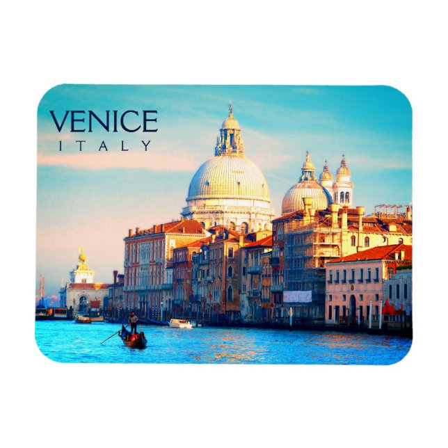 Imán Gran Canal, Venecia, Italia (Horizontal)