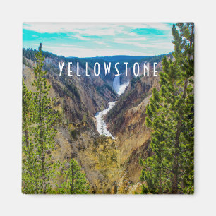 Imán Gran Cañón de Yellowstone