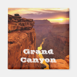 Imán Gran Cañón Parque Nacional Arizona Sunset Magnet