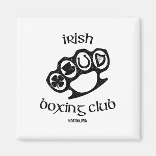 Imán Gran Club de Boxeo Irlandés Boston Fighting Pub St