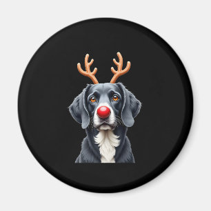 Imán Gran Danés Reno Navideño Gran Danés Perro Mamá D