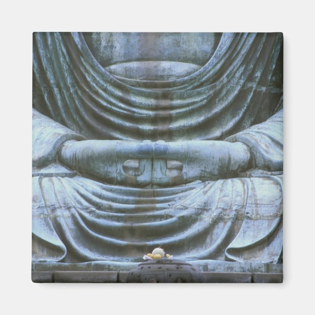 Imán Gran detalle de Buda, templo Kotokuji, Kamakura, 2 (Frente)