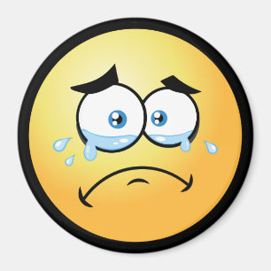 Imán Gran Emoji de llanto