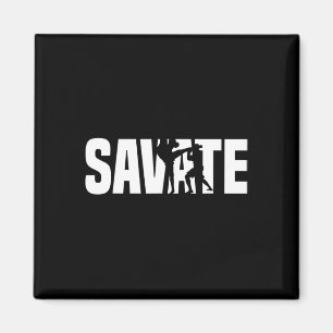 Imán Gran equipo de boxeo Savate patada Mma Kickboxing