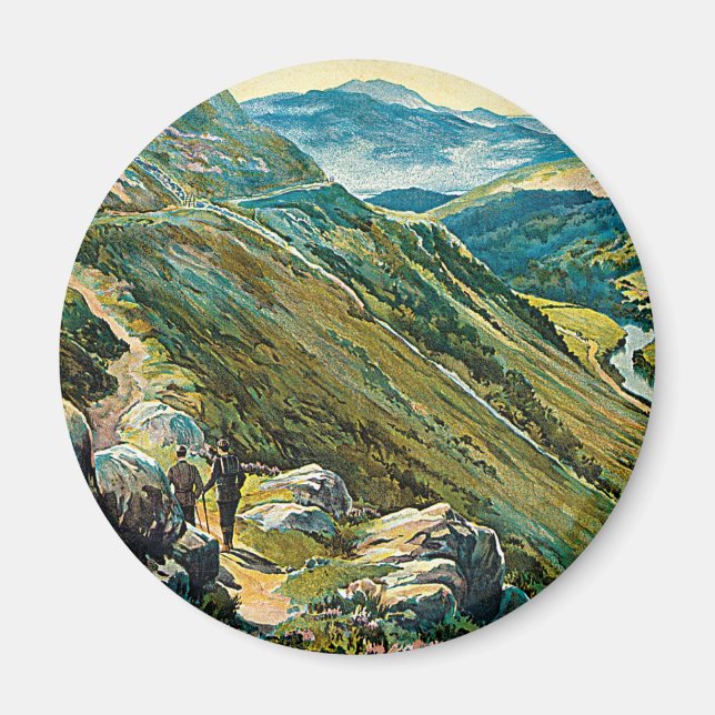 Imán Gran Ferrocarril Occidental ~ Gales (Frente)