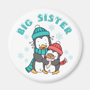 Imán Gran Hermana de Invierno de Pingüino