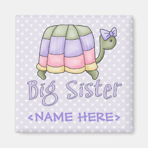 Imán Gran Hermana de la Tortuga Pastel