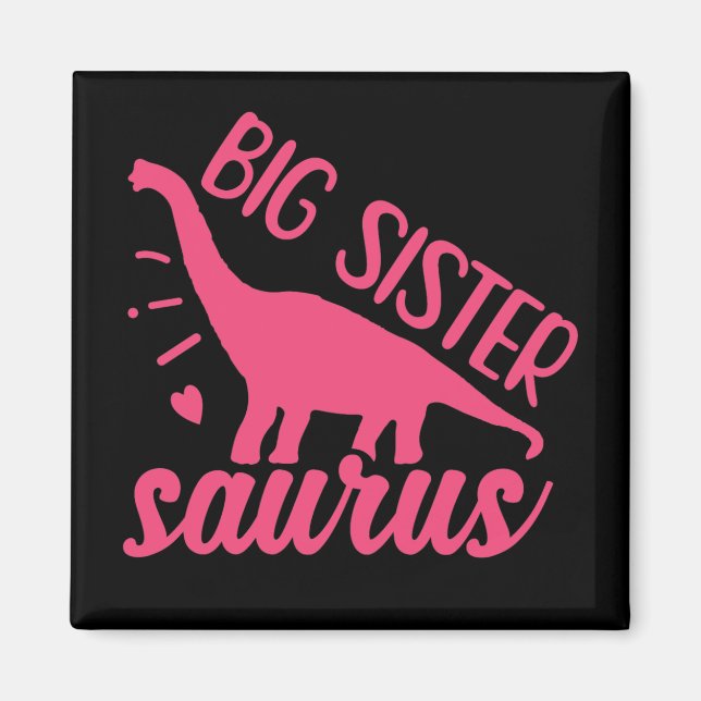 Imán Gran Hermana Saurio en Rosa (Frente)