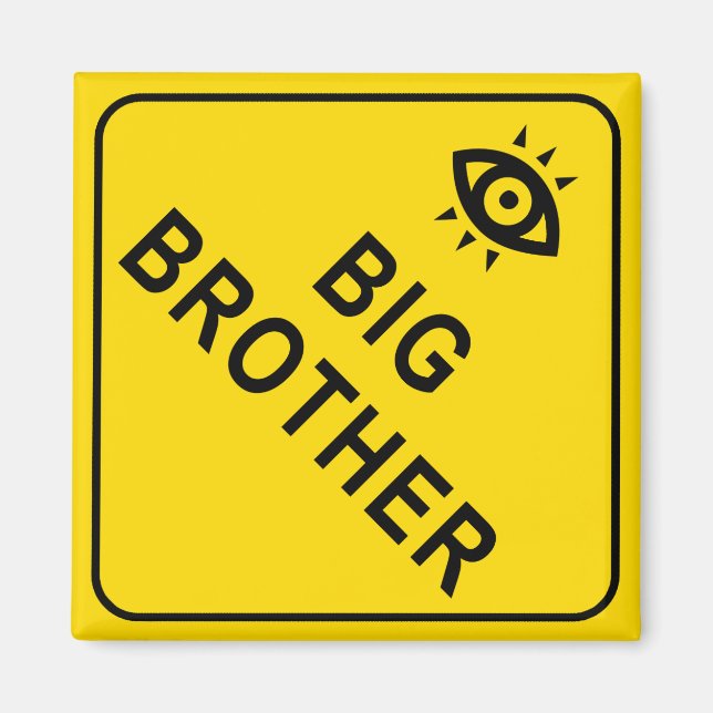 Imán Gran Hermano Plaza Magnet (Frente)