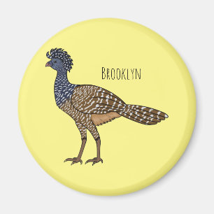 Imán Gran ilustracion de personalizado de aves de curac
