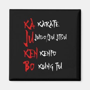 Imán Gran Kajukenbo luchando contra Karate Judo Kenpo K