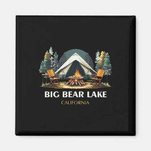 Imán Gran Lago de Oso California Recuerdo Senderismo