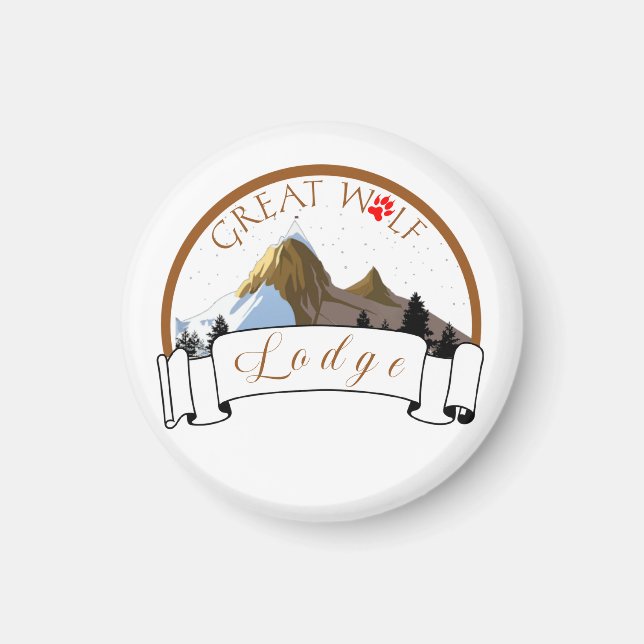 IMÁN GRAN LODGE WOLF (Frente)