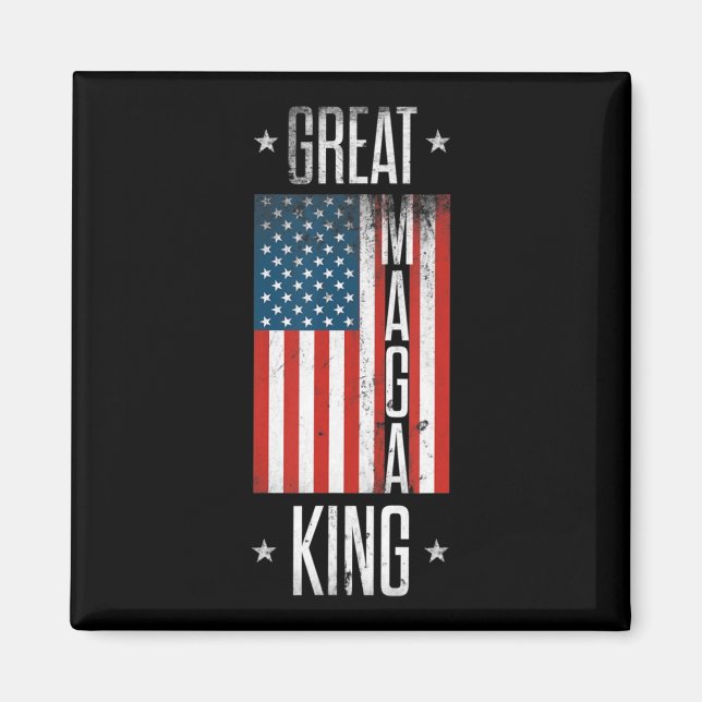 Imán Gran Maga King Ultra Maga Mens  (Frente)
