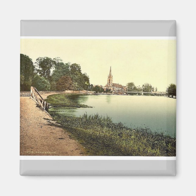 Imán Gran Marlow, Londres y los suburbios, clásico de I (Frente)