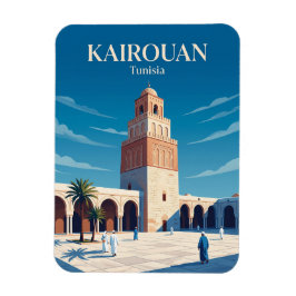 Imán Gran Mezquita de Kairouan Túnez