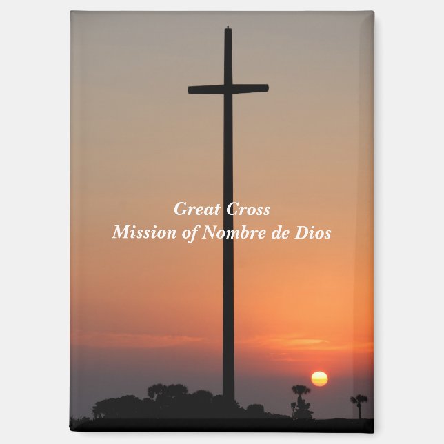 Imán Gran misión cruzada del nombre de Dios (Anverso)