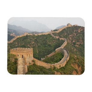Imán Gran Muralla de China en Jinshanling, China, Asia