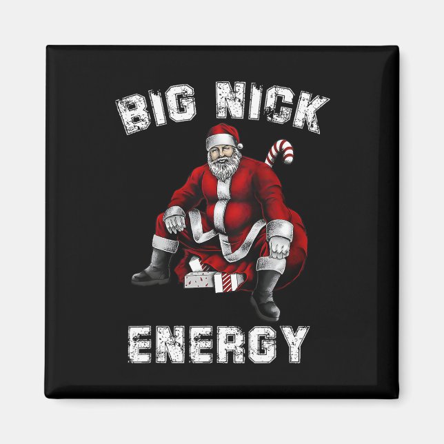 Imán Gran Nick Energy Fun Santa Navidades (Frente)