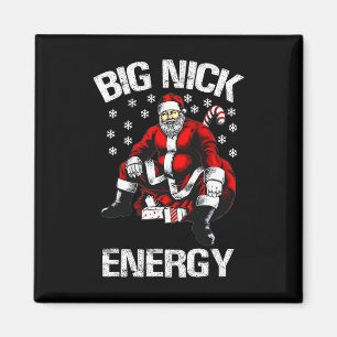 Imán Gran Nick Energy Funny Santa Navidades 1