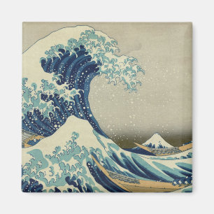 Imán "Gran ola de Kanagawa" por Hokusai imnet