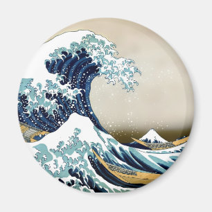 Imán Gran onda de alta calidad de Kanagawa por Hokusai