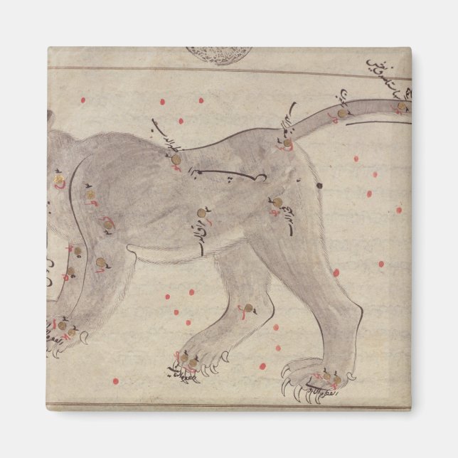 Imán Gran oso, del libro de las estrellas después de El (Frente)