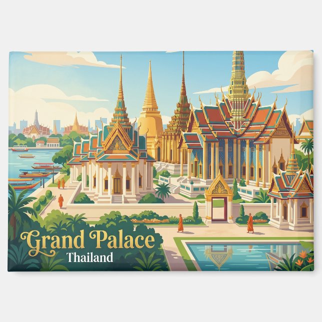 Imán Gran Palacio Tailandia (Anverso)