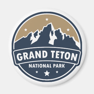 Imán Gran Parque Nacional de Teton