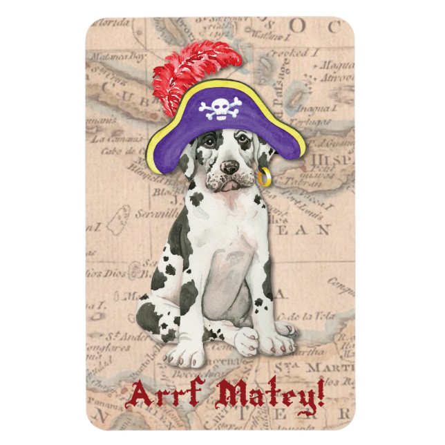 Imán Gran pirata de danés (Vertical)