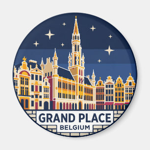 Imán Gran Plaza Bélgica