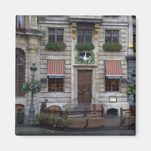 Imán Gran plaza, Bruselas (Frente)