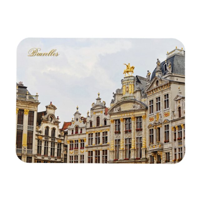 Imán Gran Plaza de Bruselas (Horizontal)