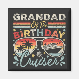 Imán Gran plaza de vacaciones de crucero de cumpleaños