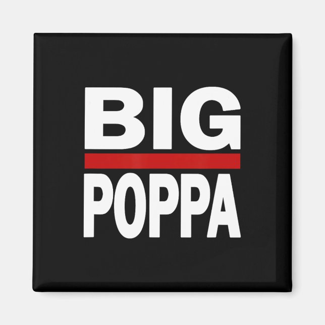 Imán Gran Poppa Hip Hop Dad Day (Frente)
