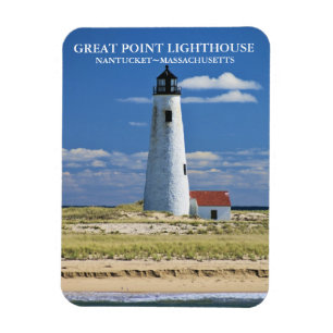Imán Gran Punto Faro Nantucket MAMÁES Magnet