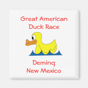 Imán Gran raza americana del pato