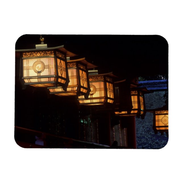 Imán Gran Santuario Inari, Fushimi, Kyoto, Japón (Horizontal)