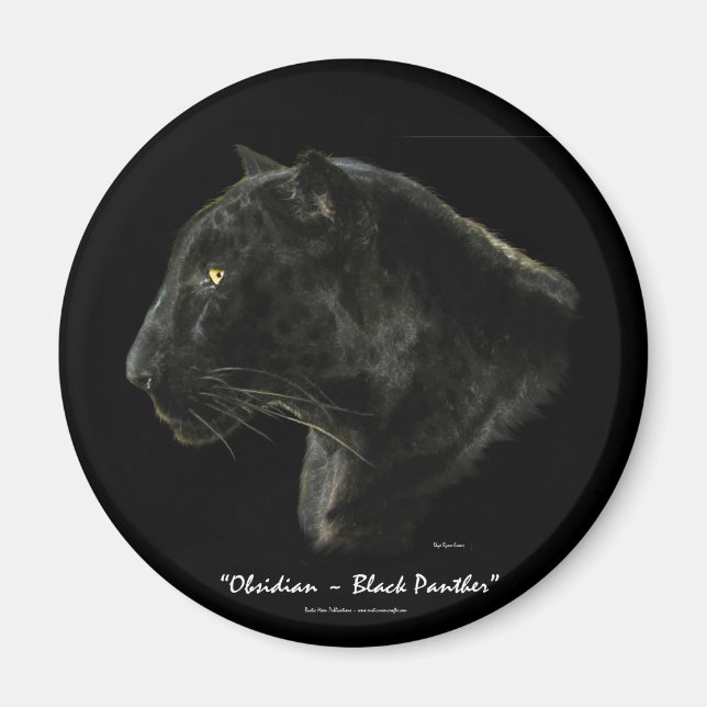 Imán GRAN serie de especies amenazadas CAT (Frente)