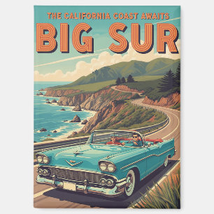 Imán Gran Sur Viajes Antiguos de California