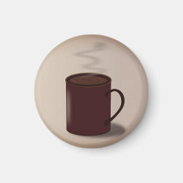 Imán Gran taza de chocolate caliente
