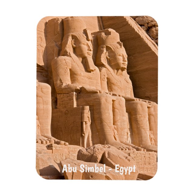 Imán Gran templo de Abu Simbel - Ramses II - Egipto (Vertical)