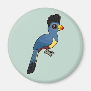 Imán Gran Turaco Azul